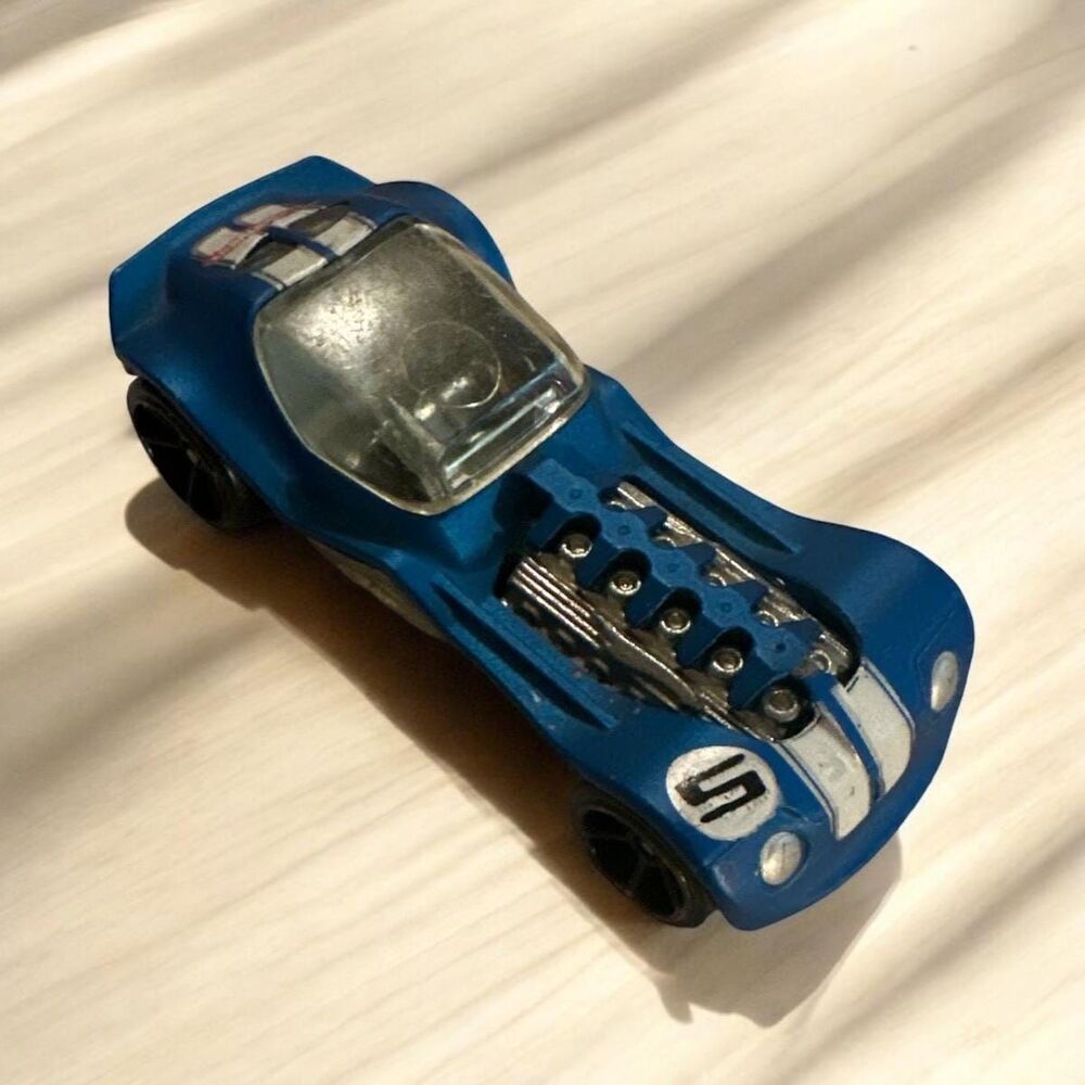 Vintage Hot Wheel Loose Blue Diecast Car Diesel Boy